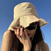 Load image into Gallery viewer, Unisex Tassel Cotton Bucket Hat