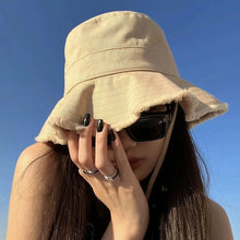 Load image into Gallery viewer, Unisex Tassel Cotton Bucket Hat
