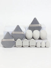 Load image into Gallery viewer, 12 Piece All Purpose Makeup Sponge Set with Loose Powder Puffs Mini Air Cushion Puffs Beauty Eggs and Mini Beauty Sponges