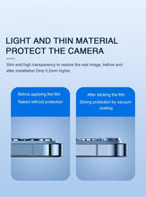 Load image into Gallery viewer, Full Cover HD Back Camera Glass Protectors for iPhone 13 12 Pro Max 13Mini Lens Protective Glass Film on IPhone 11 14 PRO MAX XS Ultra Thin Tempered Glass Camera Lens Screen Protector