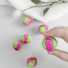 Load image into Gallery viewer, Pet Hair Remover Cat Dog Fur Lint Remover Hair Catcher Reusable Clothes Filter Ball Clean Laundry Ball Washing Machine Accessory Reusable Lint Remover Balls Laundry Filter Net and Various Laundry Washer Balls