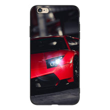 Load image into Gallery viewer, Cute Cover Soft Silicone Print Cars Print Phone Case For Iphone 5s 5 S Se 2016 4.0" Case Phone Cover On Iphone 6s 6 S Plus Funda Bumper Black Case Sport Race Car