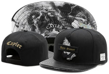 Load image into Gallery viewer, Classic Snapback Hat – Flat Bill Adjustable Baseball Cap