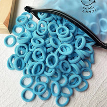Load image into Gallery viewer, 20/50pcs Kids Elastic Hair Bands Girls Sweets Scrunchie Rubber Band for Children Hair Ties Clips Headband Baby Hair Accessories