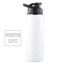 Load image into Gallery viewer, Portable Water Bottle Bicycle Riding Drinking Water Bottle Outdoor Sport Travel Mug Metal Stainless Steel Bottle
