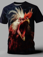 Load image into Gallery viewer, 🦁 3D Animal Print Funny T-Shirt – Bold Summer Streetwear