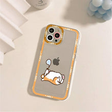 Load image into Gallery viewer, Cute Puppy Phone Case For Iphone 11 12 13 Mini Pro Max 14 Pro Max Case Shell Butt Squishy Fidget Toys Phone Case For Iphone