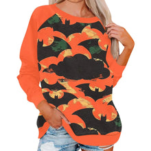 Load image into Gallery viewer, 🎃 Vintage Pumpkin Print Long Sleeve T-Shirt – Harajuku Halloween Graphic Tee