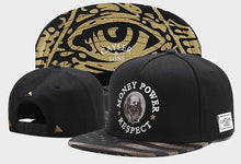 Load image into Gallery viewer, Skull Hand Snapback Hat – Flat Bill Adjustable Baseball Cap