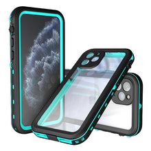 Load image into Gallery viewer, Waterproof Case For iPhone 14 13 12 11 Pro Max 14Plus 12Pro Durable Water Proof Cover Sport 360 Protect iPhone12 Mini Waterproof Case for iPhone Drop Resistant Iphone Clear Back