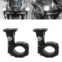 Load image into Gallery viewer, Motorcycle Crash Bars Foglights Mounting Bracket Motorbike Highway Bar Driving Light Mount Crash Bars Spotlight Mount Clamp