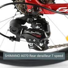 Load image into Gallery viewer, F, YUZE G240 7Speed Aluminum Disc Brake Bike Boy Girl Student Children Bicycle Teen Road bicicleta велосипед Handlebar 380mm