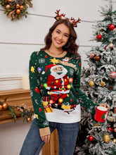 Load image into Gallery viewer, Santa Claus Crewneck Pullover Sweater | NCS