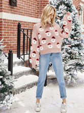 Load image into Gallery viewer, Santa Claus Head Knitted Christmas Sweater | NCS