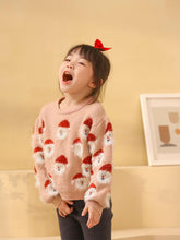 Load image into Gallery viewer, Children's Santa Claus Head Knitted Christmas Sweater | NCS