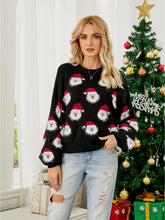 Load image into Gallery viewer, Santa Claus Head Knitted Christmas Sweater | NCS