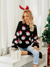 Load image into Gallery viewer, Santa Claus Head Knitted Christmas Sweater | NCS