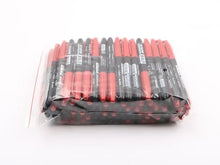 Load image into Gallery viewer, 6PCs/Set Permanent Marker Pen Fine Point Waterproof Markers Thin Nib Crude Nib Black Blue Red Ink 1.5mm Fine Color Marker Pens