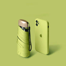 Load image into Gallery viewer, 1Pc 55% Off Mini Sun Umbrella Pocket Rain Umbrella Vinyl Folding UV Ultraviolet Protection Sun Shade Pocket Parasol Capsule