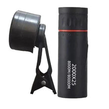 Load image into Gallery viewer, HD Monocular Telescope 2000X25 - Compact Portable for Outdoor Activities