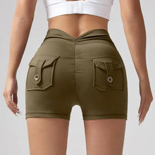 Load image into Gallery viewer, 🍑 Wrinkled High-Waist Pocket Leggings for Women
