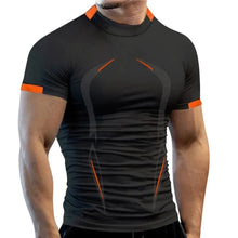 Load image into Gallery viewer, New Summer Gym Breathable T Shirt Men Quick Drying Jogging TShirt Men Training Tees Fitness Tops Running T-shirt