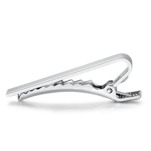 Load image into Gallery viewer, Simple Tie Clip Men Metal Copper Necktie Bar Clip Gold Silver Black 3 Bright Colors Best Gifts For Your Father Lover And Friends Simple Classic Bar Clasp Practical Necktie Accessories Fashion Men Tie Clips Luxury Clothing Jewelry
