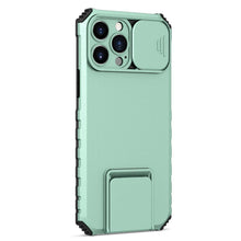 Load image into Gallery viewer, Unique Cover with Camera Protection Heavy Duty Shockproof Protective iPhone 13 Pro Case ShockProof Case For iPhone 13 12 11 Pro Slide Camera Protection Case Dual Layer Armor Case Back Cover
