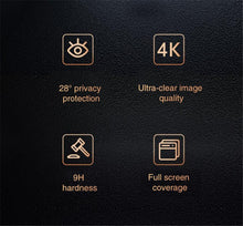 Load image into Gallery viewer, 3PCS Privacy Screen Protector For iPhone 14 PRO MAX Anti-Spy Glass For iPhone 13 12 11 XS Max XR 7 8 Plus SE 2022 Tempered Glass 9H Hardness Tempered Glass Anti Spy Case Friendly Screen Protector