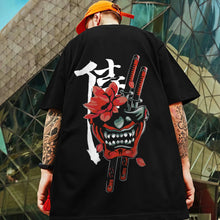 Load image into Gallery viewer, 🗡️ 3D Samurai Knife Print Oversized T-Shirt