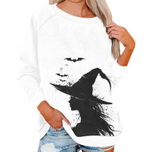 Load image into Gallery viewer, 🎃 Vintage Pumpkin Print Long Sleeve T-Shirt – Harajuku Halloween Graphic Tee