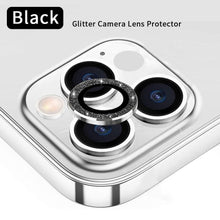 Load image into Gallery viewer, 3/1Pcs Luxury Camera Lens Protector For iPhone13 12 11 Pro Max Camera Protective For iPhone 12 13 Mini Back Lens Glass Camera Cover Circle Tempered Glass Protector