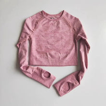 Load image into Gallery viewer, Seamless Yoga Crop Top for Women