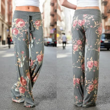 Load image into Gallery viewer, Plus Size Wide-Leg Drawstring Lounge Pants Casual Comfort