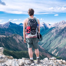 Load image into Gallery viewer, 2000mAh Emergency Crank Weather Radio with LED Flashlight, Alertsync Portable AM/FM/NOAA Solar Radio with Phone Charger, SOS Ala