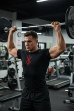 Load image into Gallery viewer, Men's Print Compression Shirts Summer Short Sleeve Rash Guard Gym Workout T-shirt Athletic Quick Dry Baselayer Undershirts Tops