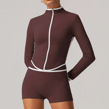 Load image into Gallery viewer, 🖤 Seamless Yoga Set – High Waist, Hip-Lifting