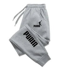 Load image into Gallery viewer, PUAIA Print Men's Pants Autumn/Winter New Sport Jogging Trousers Fitness Loose Fit Clothing Solid Color Outfit Streetwear Pants