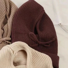 Load image into Gallery viewer, Knitted Hooded Cap Winter Balaclava