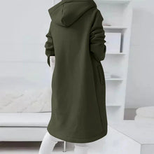 Load image into Gallery viewer, Oversized Zip-Up Streetwear Hoodie Women