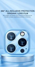 Load image into Gallery viewer, 4Pc Camera Lens Protector For iPhone 14 13 12 Pro Max Full Cover Tempered Glass For iPhone 13 12 Mini Camera Protector Lens Film Camera Protective Glass For iphone
