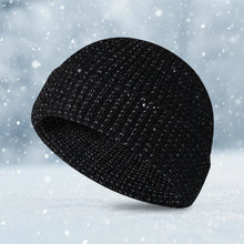 Load image into Gallery viewer, Unisex Winter Reflective Beanie – High Visibility Noctilucent Knit Hat