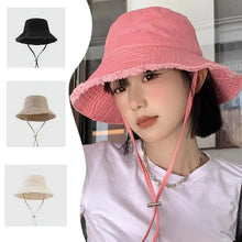 Load image into Gallery viewer, Unisex Tassel Cotton Bucket Hat
