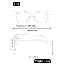 Load image into Gallery viewer, BARCUR Retro Fashionable Unique Leopard Pattern Reading Glasses for Women and Men – Stylish Clear Prescription Eyewear with Fashion Color Options – Trendy Rectangular Presbyopia Glasses with Personalized Gift Box for Daily Use