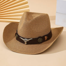 Load image into Gallery viewer, Elegant Tassel Beach Hats For Women Women's Bucket Sun Hat Max Sun Protection Holiday Hats Ladies Sun Hat Summer Straw Hats UV Protection Foldable Travel One Size Hat Modern Summer Fedoras For Party