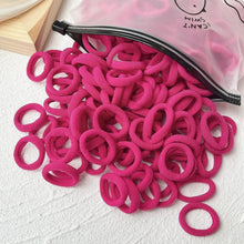 Load image into Gallery viewer, 20/50pcs Kids Elastic Hair Bands Girls Sweets Scrunchie Rubber Band for Children Hair Ties Clips Headband Baby Hair Accessories
