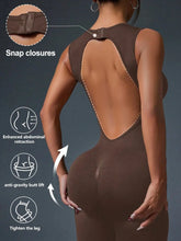 Load image into Gallery viewer, 🧘♀️ Seamless Sleeveless Yoga Jumpsuit with Zipper Closure