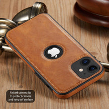 Load image into Gallery viewer, Luxury PU Leather Phone Case For iPhone 14 pro max 13 Pro max 11 12 Pro Max XR XS Max X 7 Plus case leather Slim Back Cover Compatible with iPhone 13 Pro Case Slim Leather Classic Luxury Elegant Phone Cover