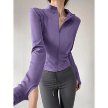 Load image into Gallery viewer, Sun Quick-Drying Zip-Up Sports Jacket Women S-3XL