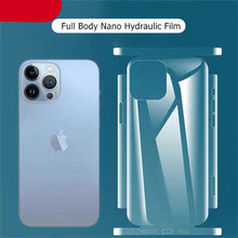 Load image into Gallery viewer, 360 Front+Back Full Body Film On the Screen Protector For iPhone 14 13 Pro Max 12 Temper Film Premium HD Clarity Anti-Fingerprint/Scratch Screen Protector 11 Mini Ultra Thin Matte Clear Cover